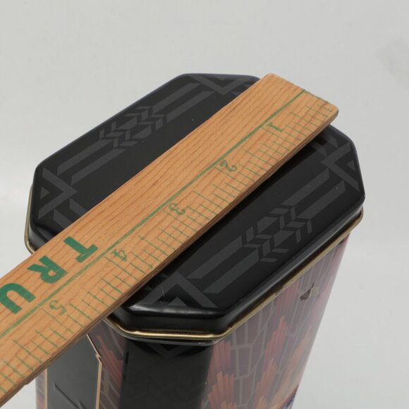 Teacher's Highland Scotch Whisky Tin Scotland Metal Decor Black Red England - Picture 5 of 10